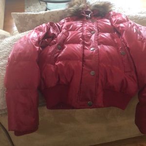 Vince Camuto fur hood jacket